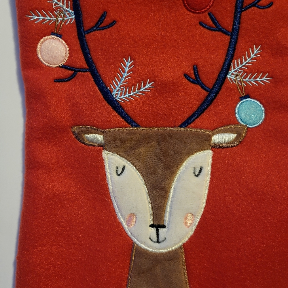 FREE with any CHRISTMAS Deco Item - Reindeer Stocking - Picture 2 of 10